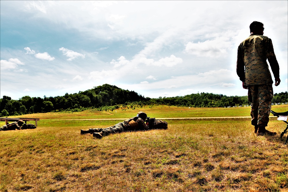 2nd Battalion, 24th Marines complete rifle qualification training at Fort McCoy