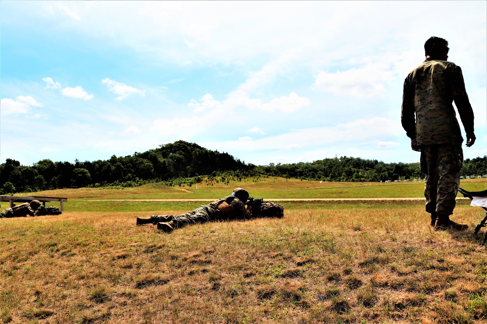 2nd Battalion, 24th Marines complete rifle qualification training at Fort McCoy