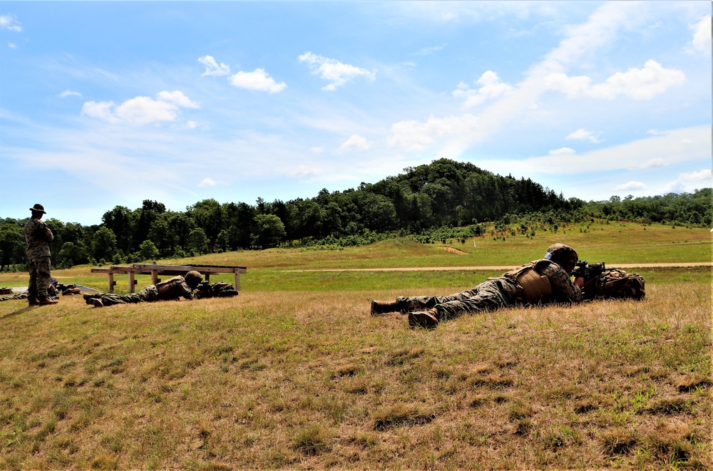 2nd Battalion, 24th Marines complete rifle qualification training at Fort McCoy