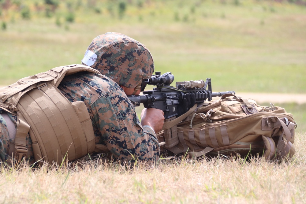 2nd Battalion, 24th Marines complete rifle qualification training at Fort McCoy