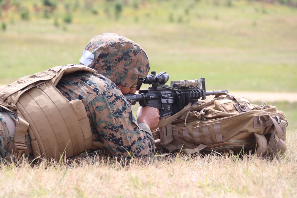 2nd Battalion, 24th Marines complete rifle qualification training at Fort McCoy