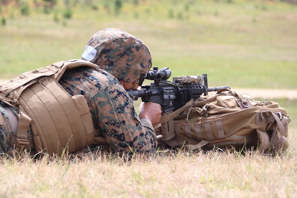 2nd Battalion, 24th Marines complete rifle qualification training at Fort McCoy