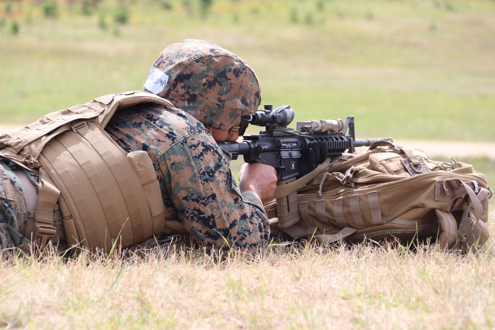 2nd Battalion, 24th Marines complete rifle qualification training at Fort McCoy