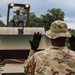 Soldiers from the 130th Engineer Brigade conducts vehicle download