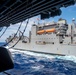 USS Ronald Reagan (CVN 76) conducts replenishment-at-sea with USNS Carl Brashear (T-AKE 7)