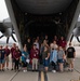 Administration, Teachers from Pyramid Lake Junior/Senior Tribal High School tour Nevada Air Guard Base