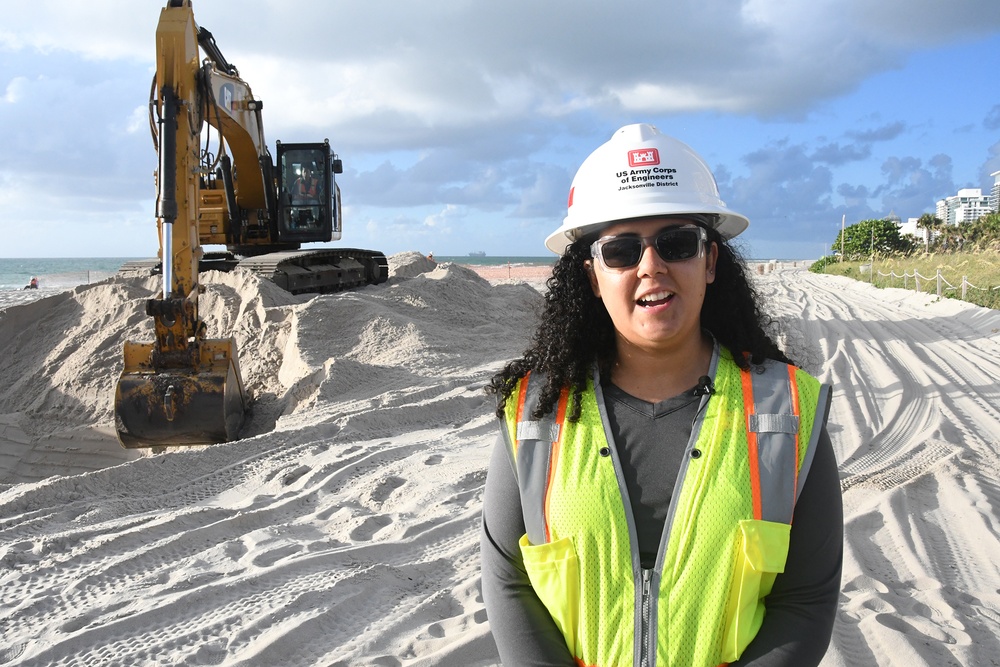 Jacksonville District continues beach placement on Indian Beach Park segment of Miami Beach shoreline protection Project