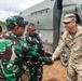Col. Leo Wyszynski visits Soldiers from the 130th Engineer Brigade and TNI.