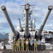 Multinational Forces Pose for a Photo Aboard the USS Missouri Memorial