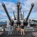 Multinational Forces Pose for a Photo Aboard the USS Missouri Memorial