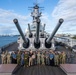 Multinational Forces Pose for a Photo Aboard the USS Missouri Memorial