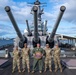 Multinational Forces Pose for a Photo Aboard the USS Missouri Memorial