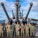 Multinational Forces Pose for a Photo Aboard the USS Missouri Memorial