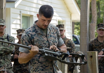 II MEF Marines lead Engineer Demonstration for NROTC Midshipmen