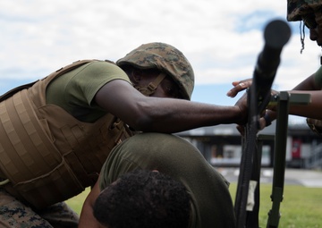 Sailors with MAG-12 Conduct TCCC Training