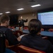 USS America (LHA 6) Briefs Midshipmen On Daily Operations