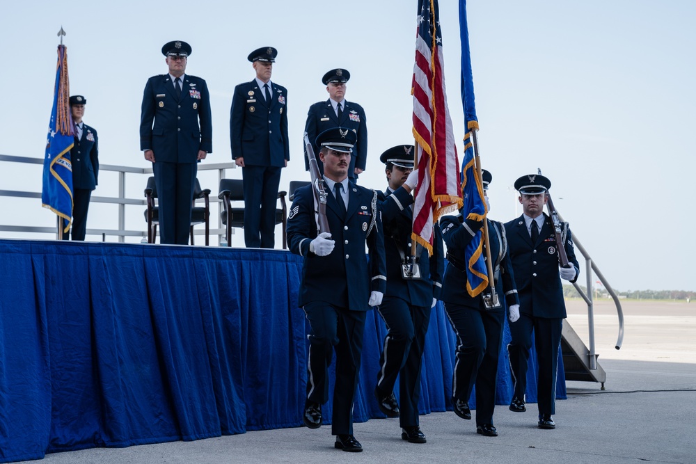 6th Air Refueling Wing change of command