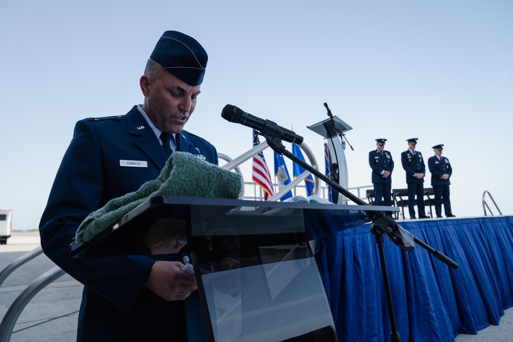 6th Air Refueling Wing change of command