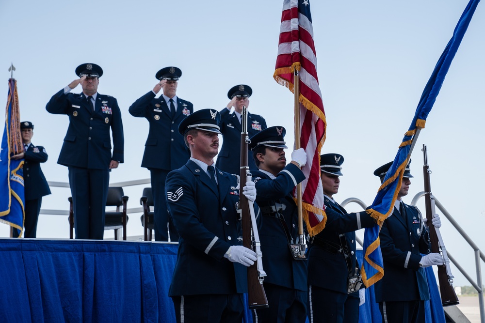 6th Air Refueling Wing change of command