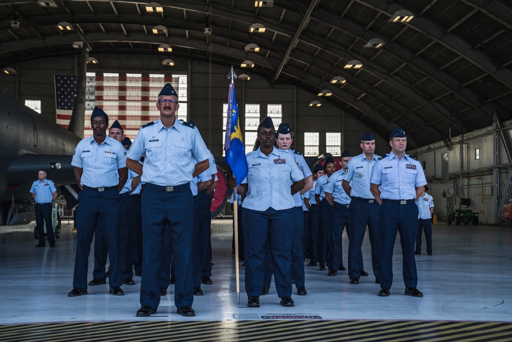 6th Air Refueling Wing change of command