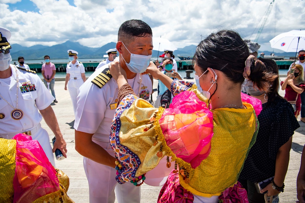 USNS Mercy arrives in Puerto Princesa for Pacific Partnership 2022