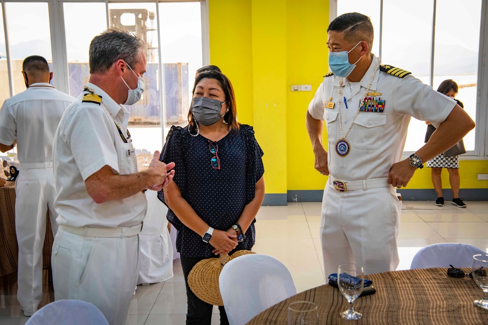 USNS Mercy arrives in Puerto Princesa for Pacific Partnership 2022