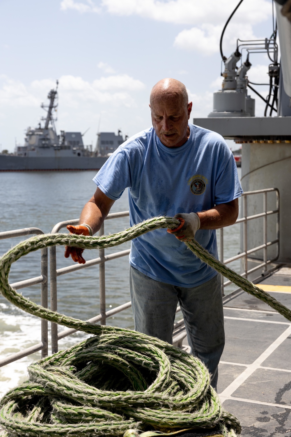 USNS Burlington Departs on Deployment