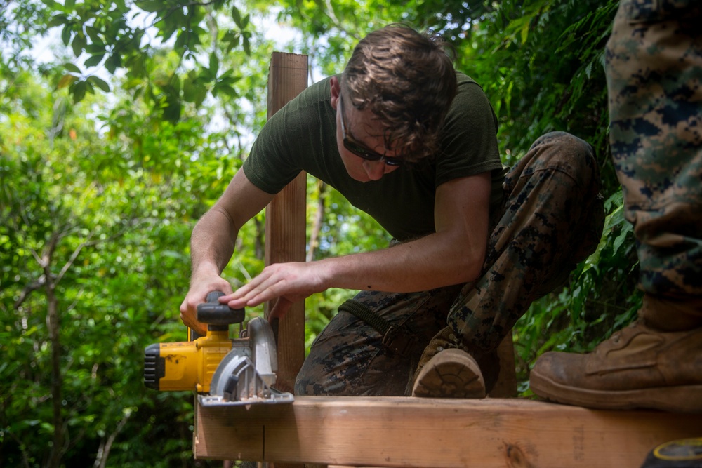 U.S. Marines work with Palauans to reconstruct a pathway to a Peleliu Memorial | Task Force Koa Moana 22