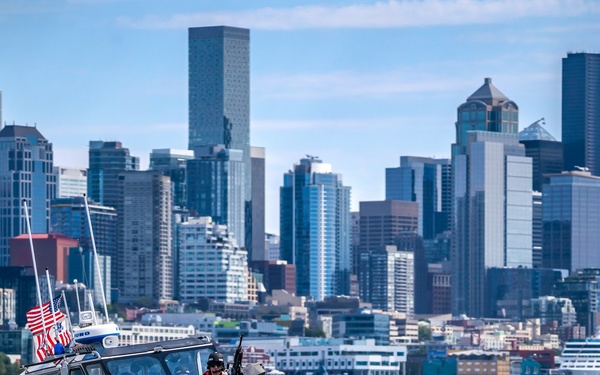 Coast Guard participates in Parade of Ships in Seattle