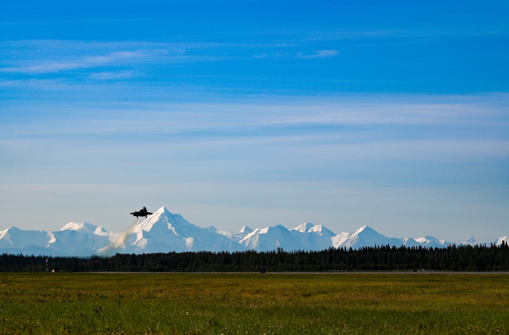 RF-A 22-3takes flight at Eielson