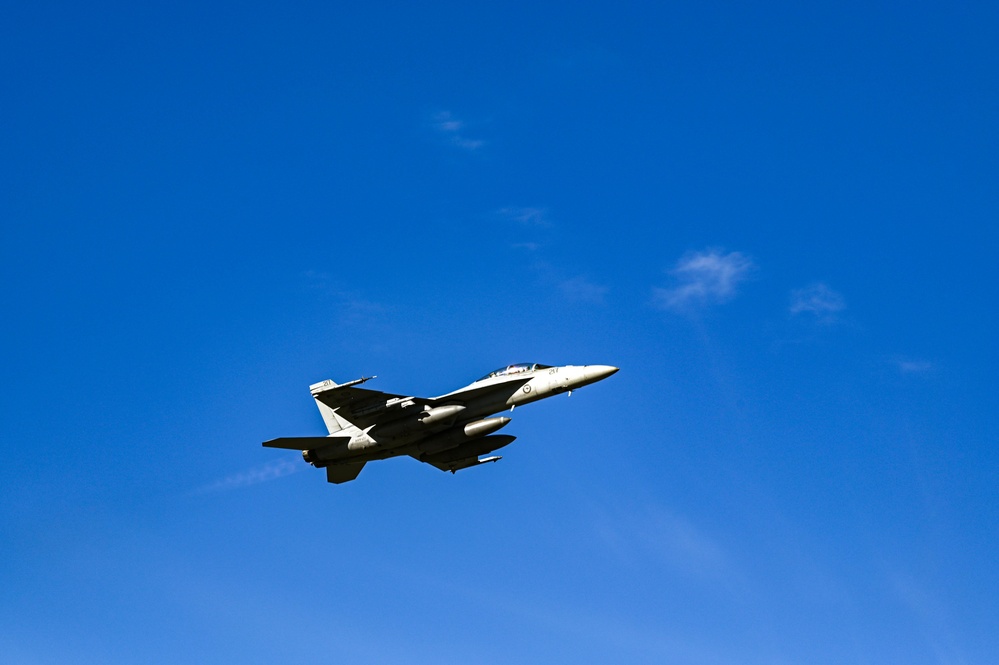 RF-A 22-3 takes flight at Eielson