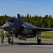 RF-A 22-3 takes flight at Eielson