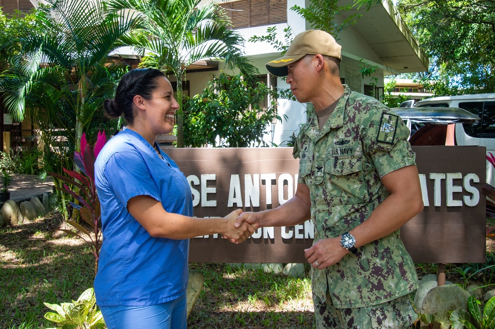 Pacific Partnership 2022 Leadership Visit Dr. Jose Antonio Socrates Rehabilitation Center
