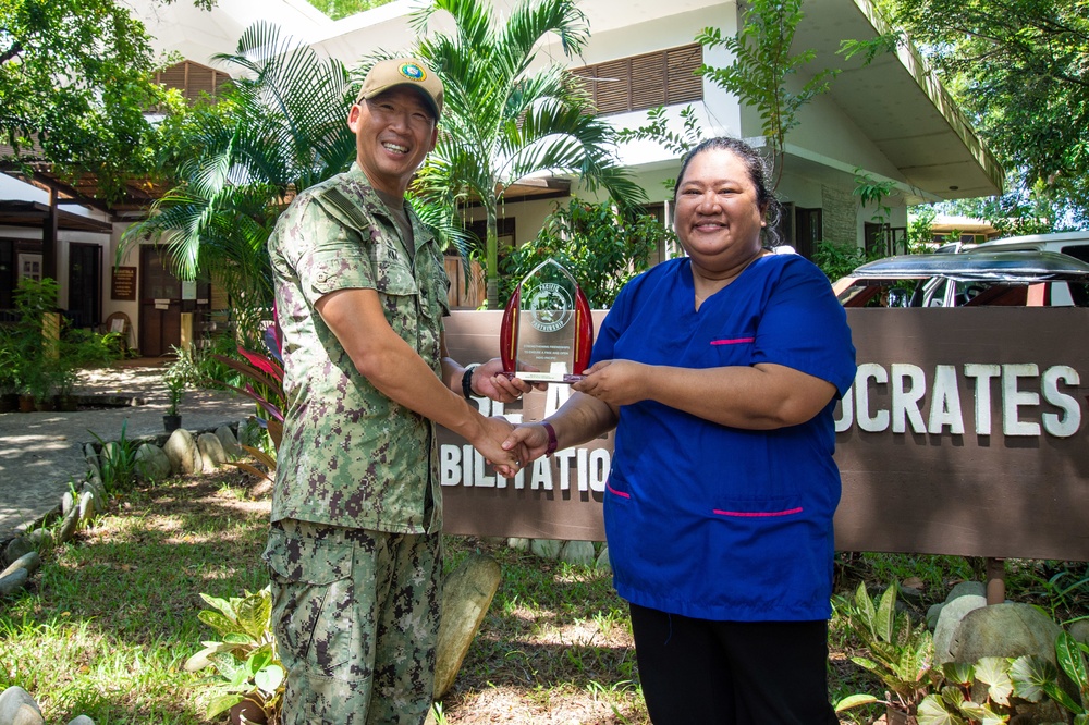 Pacific Partnership 2022 Leadership Visit Dr. Jose Antonio Socrates Rehabilitation Center