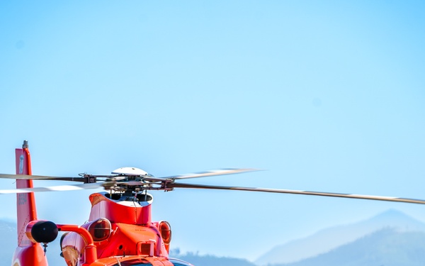 Coast Guard Air Station Port Angeles formation flight