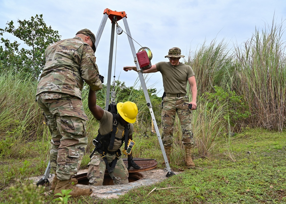 ANG units work alongside 36 CS to operationalize Andersen AFB