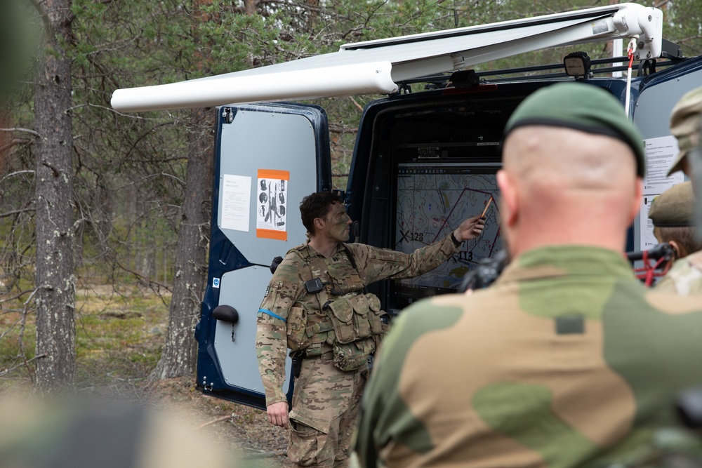 U.S., Finnish and Norwegian soldiers participate in Exercise Ryske 22