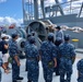 Youth Visit Military Sealift Command Ship, Learn of Life At Sea