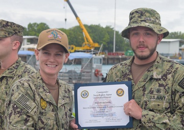 NSF Diego Garcia SIMBBC Course Graduation