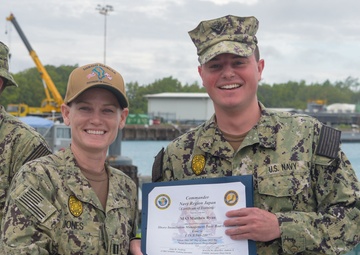 NSF Diego Garcia SIMBBC Course Graduation