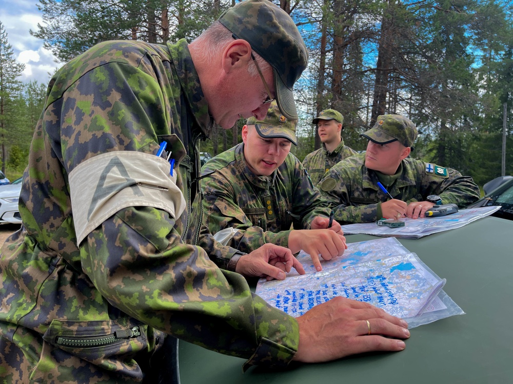 Partner Nations Train Together in Finland