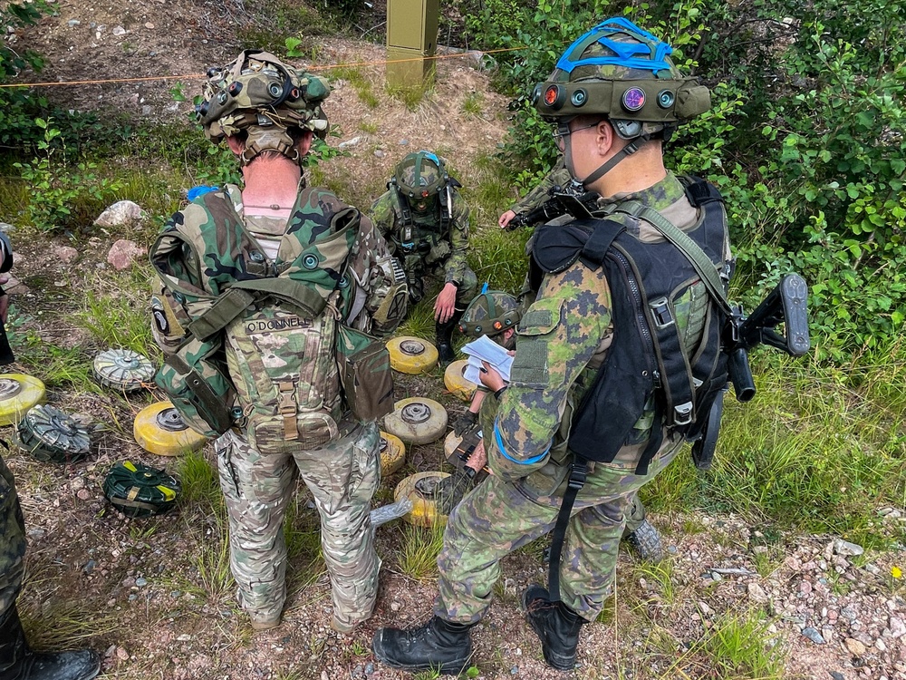 Partner Nations Train Together in Finland