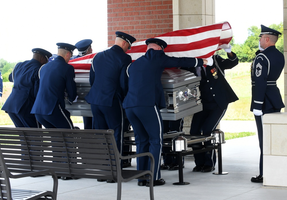 Sixth Chief Master Sgt. of the Air Force James M. McCoy's homegoing celebration