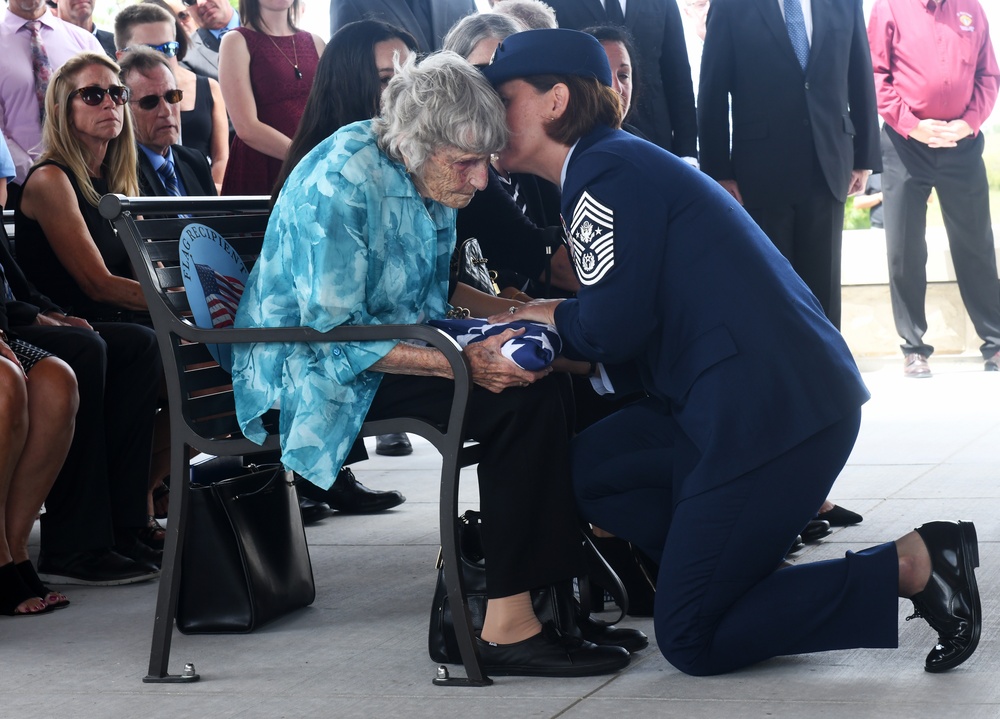 Sixth Chief Master Sgt. of the Air Force James M. McCoy's homegoing celebration