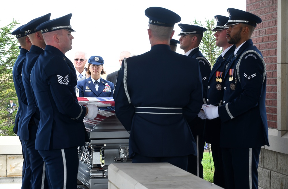 Sixth Chief Master Sgt. of the Air Force James M. McCoy's homegoing celebration