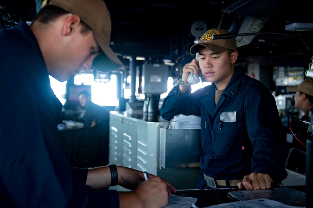 USS Spruance Conducts Exercises During RIMPAC 2022