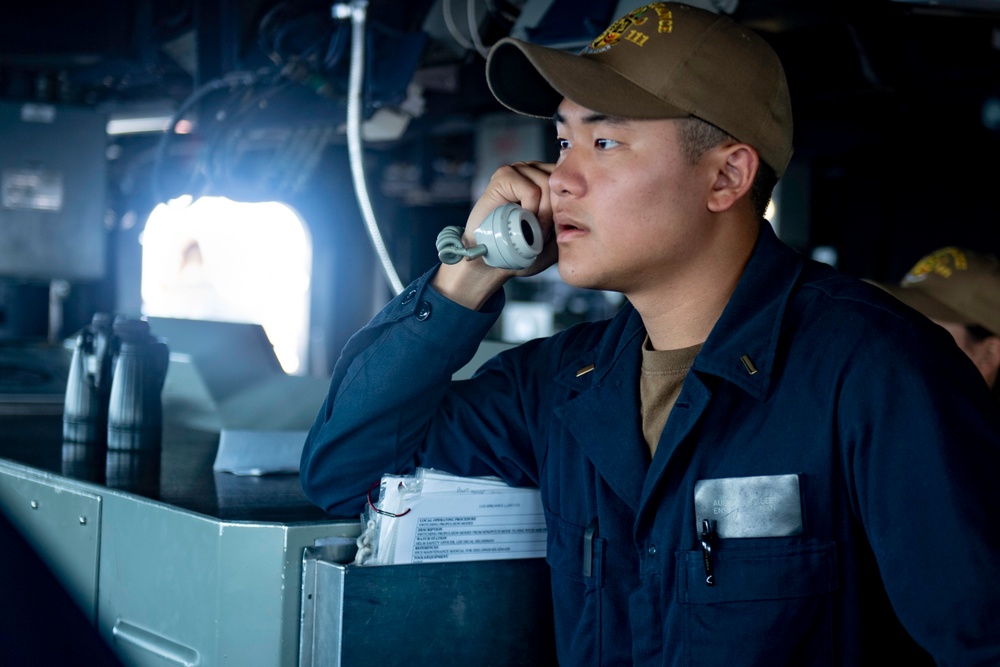 USS Spruance Conducts Exercises During RIMPAC 2022