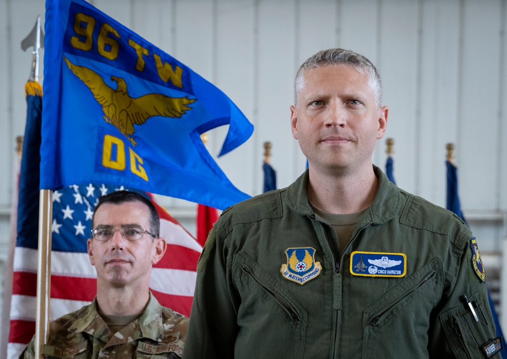 96th Operations Group change of command