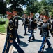 Military Funeral Honors with Funeral Escort are Conducted for U.S. Army 1st Lt. Myles W. Esmay in Section 36