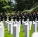 Military Funeral Honors with Funeral Escort are Conducted for U.S. Army 1st Lt. Myles W. Esmay in Section 36